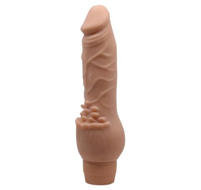 Realistyczny penis z wypustkami do łechtaczki 19cm